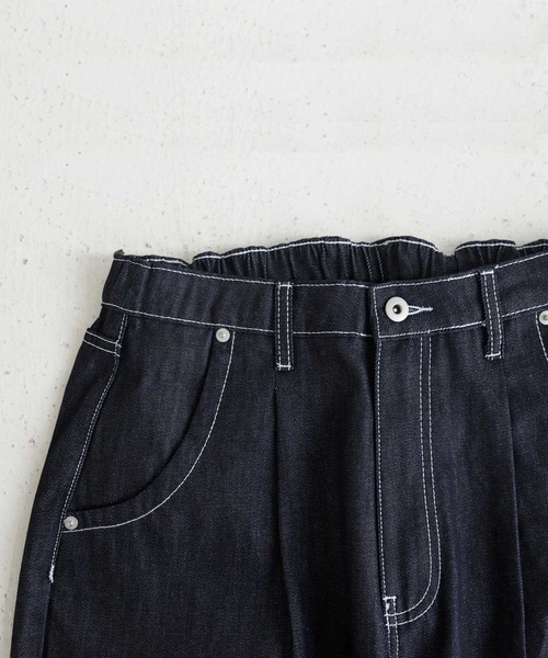 antiqua(アンティカ)の「デニムパンツ(デニムパンツ・レディース・ノンウォッシュ・L/XL)」の13枚目の写真