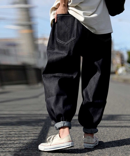 antiqua(アンティカ)の「デニムパンツ(デニムパンツ・レディース・ノンウォッシュ・L/XL)」の5枚目の写真