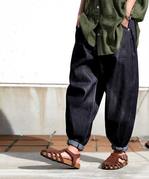 antiqua(アンティカ)の「デニムパンツ(デニムパンツ・レディース・ノンウォッシュ・L/XL)」の11枚目の写真