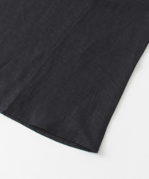 URBAN RESEARCH DOORS(アーバンリサーチドアーズ)の「リネンレーヨンVネックワンピース(ワンピース・レディース・モカ/グリーン/ネイビー・ONE)」の4枚目の写真