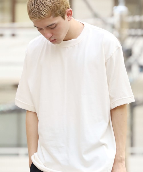 CAMBER(キャンバー)の「CAMBER/キャンバー #701 SS TEE 半袖 オーバーサイズ Tシャツ ヘビーウェイト 6オンス(Tシャツ/カットソー・メンズ・ホワイト/ブラック/キナリ/バーガンディー・M/L/XL)」の3枚目の写真