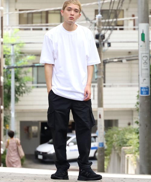 CAMBER(キャンバー)の「CAMBER/キャンバー #701 SS TEE 半袖 オーバーサイズ Tシャツ ヘビーウェイト 6オンス(Tシャツ/カットソー・メンズ・ホワイト/ブラック/キナリ/バーガンディー・M/L/XL)」の19枚目の写真