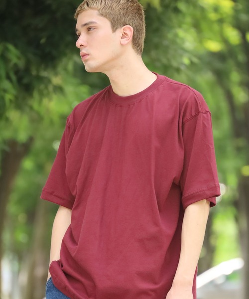 CAMBER(キャンバー)の「CAMBER/キャンバー #701 SS TEE 半袖 オーバーサイズ Tシャツ ヘビーウェイト 6オンス(Tシャツ/カットソー・メンズ・ホワイト/ブラック/キナリ/バーガンディー・M/L/XL)」の13枚目の写真
