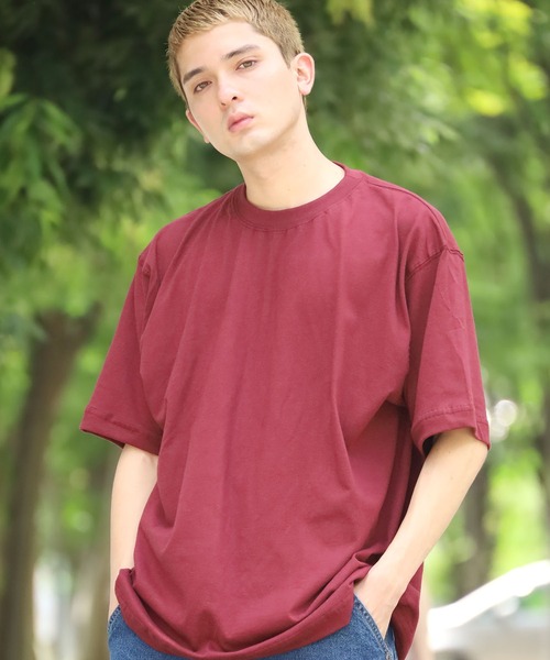 CAMBER(キャンバー)の「CAMBER/キャンバー #701 SS TEE 半袖 オーバーサイズ Tシャツ ヘビーウェイト 6オンス(Tシャツ/カットソー・メンズ・ホワイト/ブラック/キナリ/バーガンディー・M/L/XL)」の14枚目の写真