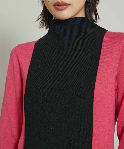 TAN（タン）の「【TAN(タン)】フラッフィーワンピースアンドトップス 21AW-2（Tシャツ/カットソー・レディース・ブラック/グリーン・FREE）」の8枚目の写真