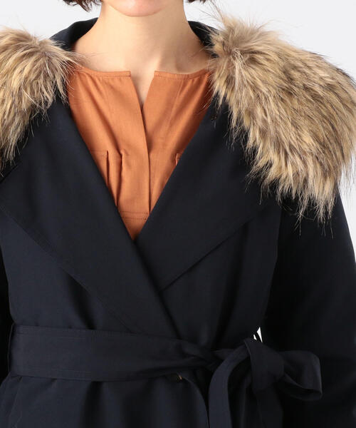 BALLSEY（ボールジィ）の「ポリエステルコットンファイユ フーデッド