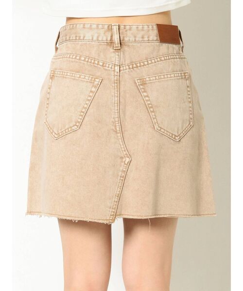 EVRIS（エヴリス）の「BASICデニムミニスカート（デニムスカート・レディース・ベージュ/ブラック/ライトブルー・MEDIUM/SMALL）」の11枚目の写真