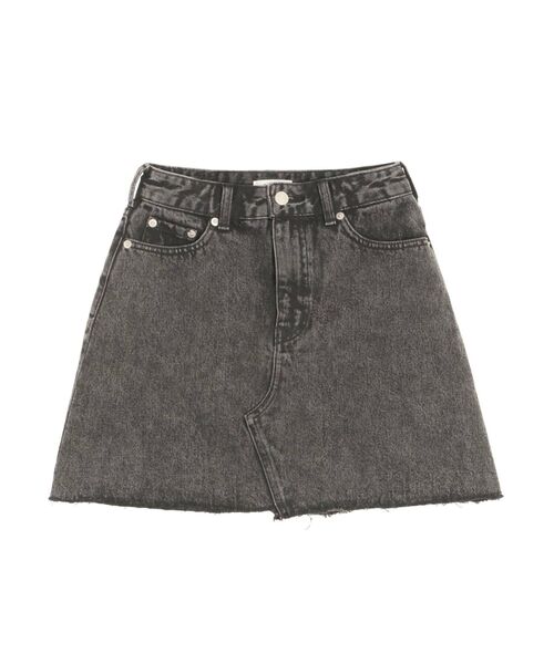 EVRIS（エヴリス）の「BASICデニムミニスカート（デニムスカート・レディース・ベージュ/ブラック/ライトブルー・MEDIUM/SMALL）」の20枚目の写真