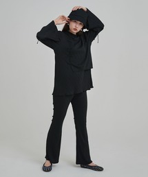 TINA：JOJUN | 楊柳 袖リボンブラウス TINA：JOJUN(Tシャツ/カットソー)