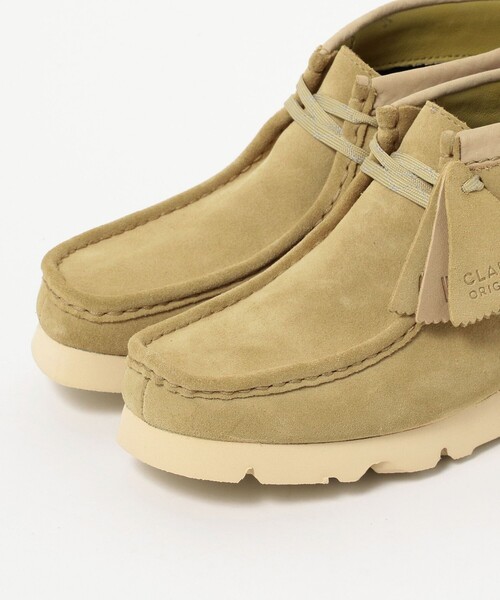 BEAMS BOY（ビームスボーイ）の「Clarks / Wallabee Boots GORE-TEX(R)（ブーツ・レディース・ベージュ・5h/6/5/4h）」の2枚目の写真