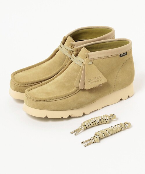 BEAMS BOY（ビームスボーイ）の「Clarks / Wallabee Boots GORE-TEX(R)（ブーツ・レディース・ベージュ・5h/6/5/4h）」の8枚目の写真