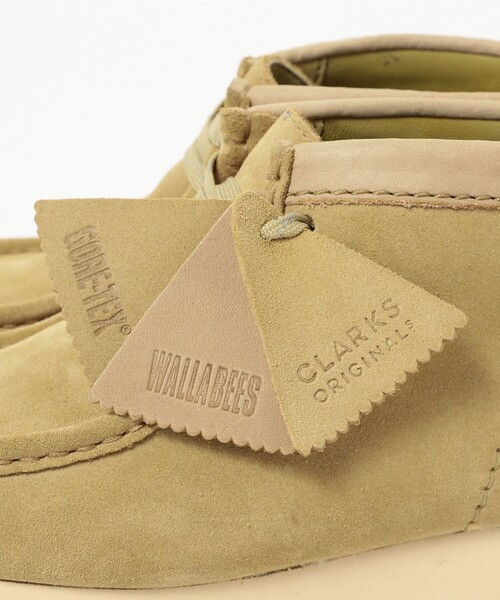 BEAMS BOY（ビームスボーイ）の「Clarks / Wallabee Boots GORE-TEX(R)（ブーツ・レディース・ベージュ・5h/6/5/4h）」の9枚目の写真