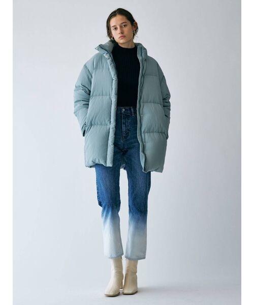 Ungrid(アングリッド)の「ワイドリブハイネックニット(ニット/セーター・レディース・ブラック/オフホワイト/ブルー/ライトピンク・FREE)」の20枚目の写真