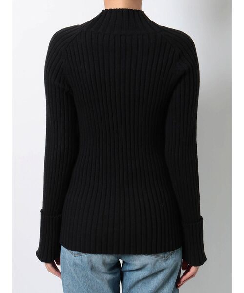 Ungrid(アングリッド)の「ワイドリブハイネックニット(ニット/セーター・レディース・ブラック/オフホワイト/ブルー/ライトピンク・FREE)」の17枚目の写真