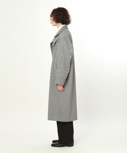 tk.TAKEO KIKUCHI（ティーケータケオキクチ）の「◆テックウールビーバータイロッケンコート（チェスターコート・メンズ・ブラック/ダークブラウン/ブラック系1/ライトベージュ・01/02/03）」の10枚目の写真