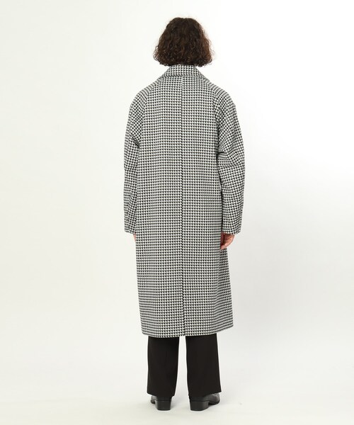 tk.TAKEO KIKUCHI（ティーケータケオキクチ）の「◆テックウールビーバータイロッケンコート（チェスターコート・メンズ・ブラック/ダークブラウン/ブラック系1/ライトベージュ・01/02/03）」の9枚目の写真