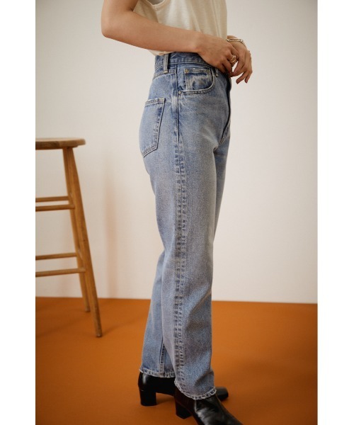 BLACK BY MOUSSY（ブラックバイマウジー）の「DRIP light blue denim（ドリップライトブルーデニム）（デニム