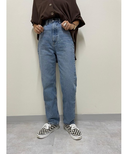 BLACK BY MOUSSY（ブラックバイマウジー）の「DRIP light blue denim