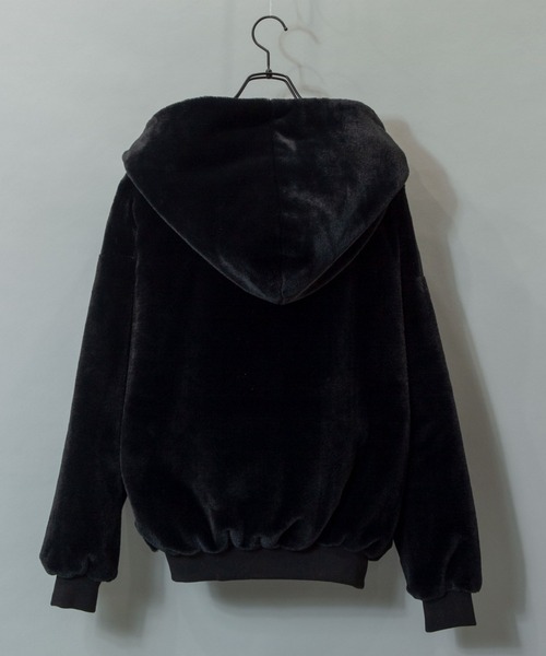 GALLIS ADDICTION（ガリスアディクション）の「GA INSIDE LOGO FUR-BLOUSON/フード ファーブルゾン（ブルゾン・メンズ・ホワイト/ライトブルー/ブラック/ホワイト系その他2/ブラック系その他2・M/L）」の13枚目の写真