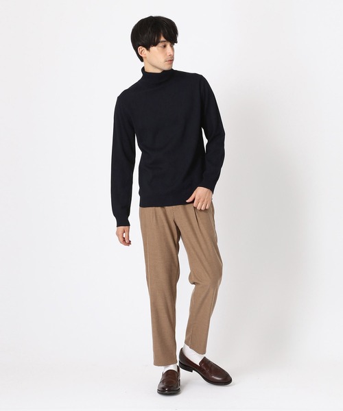 COMME CA ISM（コムサイズム）の「抗菌・防臭 べーシックタートルネックプルオーバー（ニット/セーター・メンズ・グレー/ブラウン/ネイビー/ブラック・MEDIUM/LARGE）」の7枚目の写真