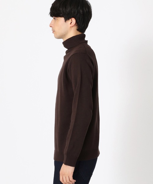 COMME CA ISM（コムサイズム）の「抗菌・防臭 べーシックタートルネックプルオーバー（ニット/セーター・メンズ・グレー/ブラウン/ネイビー/ブラック・MEDIUM/LARGE）」の10枚目の写真