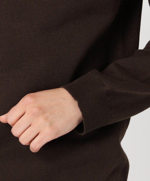 COMME CA ISM（コムサイズム）の「抗菌・防臭 べーシックタートルネックプルオーバー（ニット/セーター・メンズ・グレー/ブラウン/ネイビー/ブラック・MEDIUM/LARGE）」の13枚目の写真