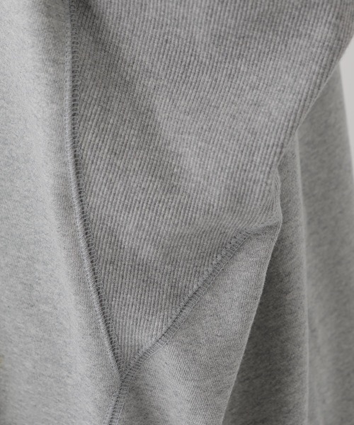 MILKFED.（ミルクフェド）の「EMBROIDERY LOGO BIG TOP（スウェット・レディース・ブラック/ネイビー/アッシュ・ONE SIZE）」の13枚目の写真