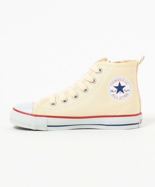 CONVERSE(コンバース)の「CONVERSE / CHILD ALL STAR HI (15~21cm)(スニーカー・キッズ・ホワイト/ブラック・18/21/19/20/16/17)」の4枚目の写真