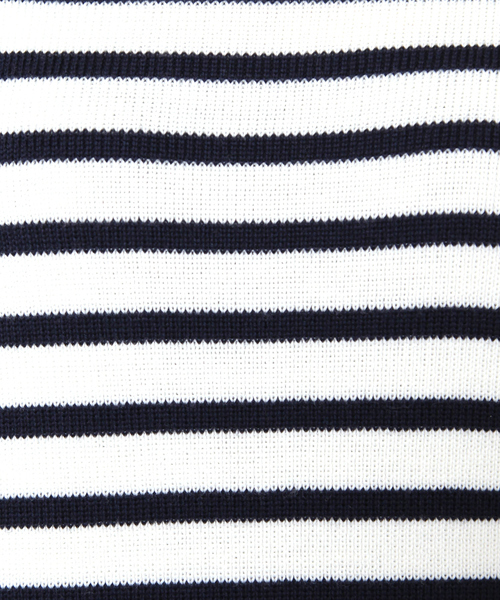 Rouge vif(ルージュヴィフ)の「ボーダーニット(ニット/セーター・レディース・レッド/ネイビー・フリー)」の4枚目の写真