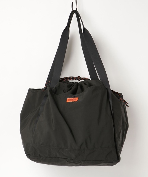 UNIVERSAL OVERALL(ユニバーサルオーバーオール)の「UNIVERSAL OVERALL-NYLON SHINGEN BUDOU BAG/ナイロン 巾着ショルダーバック(ショルダーバッグ・メンズ・ブラック/グレー・FREE)」の19枚目の写真