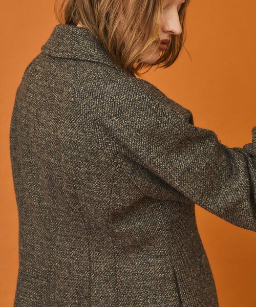 INella（イネラ）の「【INella(イネラ)】フォルムシェイプショートコート（その他アウター・レディース・グリーン/その他2・1/2）」の19枚目の写真