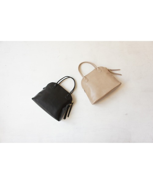 TIDEWAY(タイドウェイ)の「【TIDEWAY】LIGHT LEATHER BOSTON/S T2543(ハンドバッグ・レディース・ブラック/ダークブラウン/グレイッシュベージュ/ダークブラウン系・FREE)」の17枚目の写真