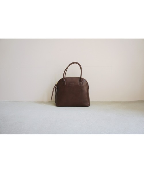 TIDEWAY(タイドウェイ)の「【TIDEWAY】LIGHT LEATHER BOSTON/S T2543(ハンドバッグ・レディース・ブラック/ダークブラウン/グレイッシュベージュ/ダークブラウン系・FREE)」の12枚目の写真