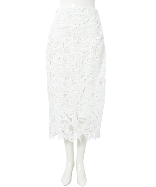 fifth（フィフス）の「【サイズ展開あり】レースタイトロングスカート（スカート・レディース・ブラック/ブルー/スモークピンク/イエロー/ホワイト・SMALL/MEDIUM）」の20枚目の写真