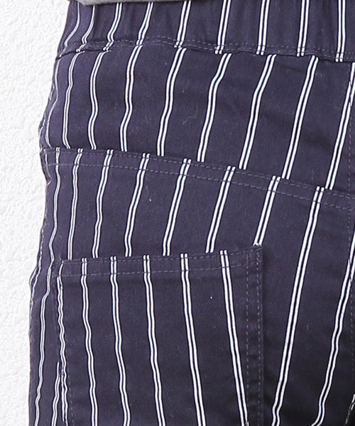 coen（コーエン）の「ストライプ柄イージースキニーパンツ◆（その他パンツ・レディース・オフホワイト/オリーブ/ネイビー・SMALL/LARGE/MEDIUM）」の6枚目の写真