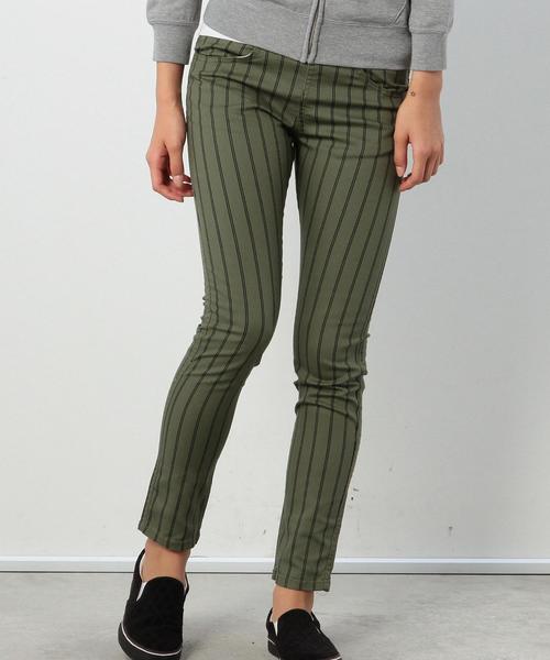 coen（コーエン）の「ストライプ柄イージースキニーパンツ◆（その他パンツ・レディース・オフホワイト/オリーブ/ネイビー・SMALL/LARGE/MEDIUM）」の19枚目の写真