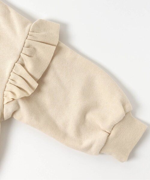 apres les cours（アプレレクール）の「【HAPPY PRICE】袖フリルトレーナー（スウェット・キッズ・アイボリー/ローズ/ブルー/オレンジ/ミント・110/90/100/120/130/80/140）」の12枚目の写真