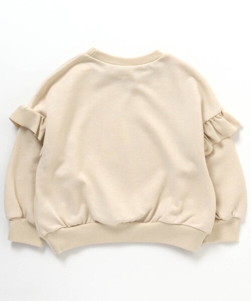 apres les cours（アプレレクール）の「【HAPPY PRICE】袖フリルトレーナー（スウェット・キッズ・アイボリー/ローズ/ブルー/オレンジ/ミント・110/90/100/120/130/80/140）」の19枚目の写真