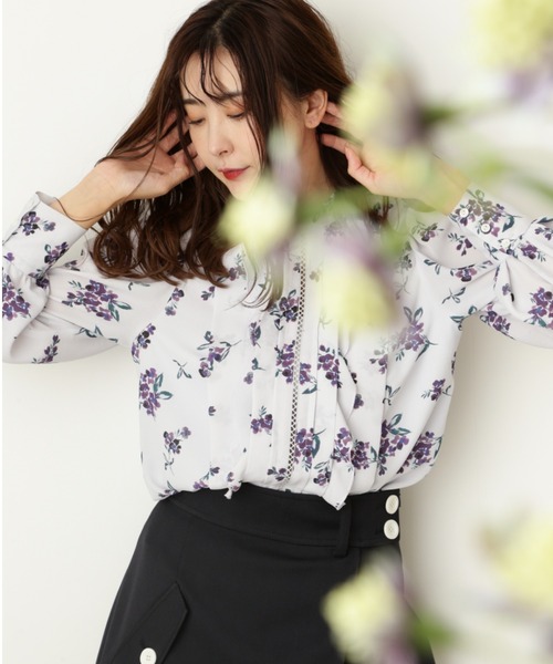 JILL STUART（ジルスチュアート）の「◇モアフラワーブラウス（シャツ 