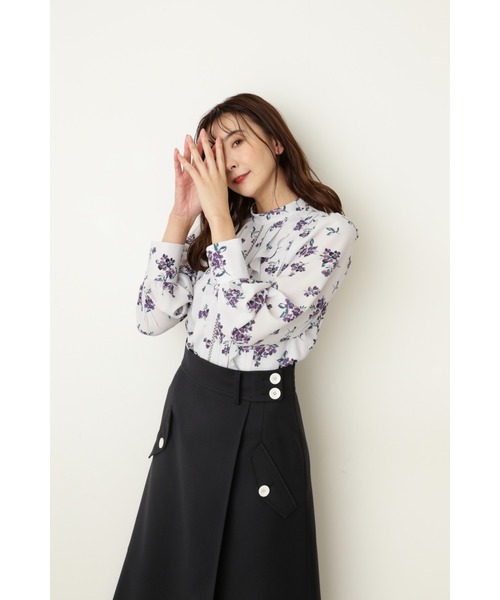 JILL STUART（ジルスチュアート）の「◇モアフラワーブラウス（シャツ 