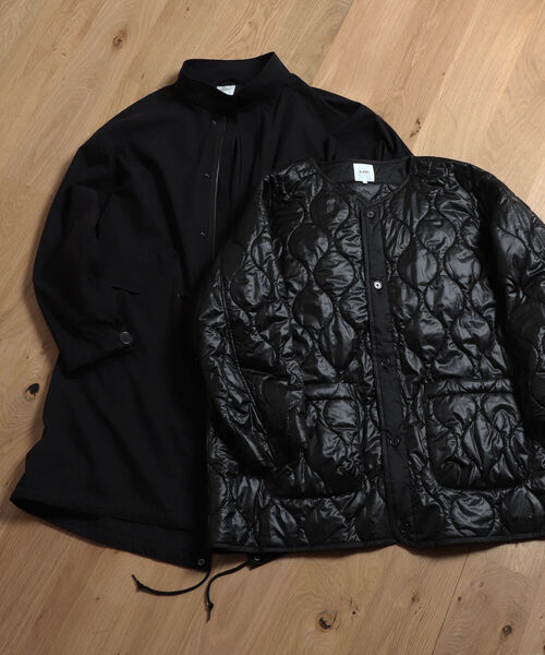 BeAMS DOT（ビームスドット）の「【WEB限定】BeAMS DOT / 3WAY ビック モッズコート（その他アウター・メンズ・オリーブ/ブラック・LARGE/MEDIUM）」の5枚目の写真
