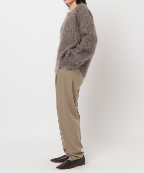 ETRE TOKYO モヘヤニットパンツ イエロー（ETRE TOKYO エトレ