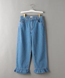 ＜Tach clothing＞PALMA ラッフル デニムパンツ -ウォッシャブル-