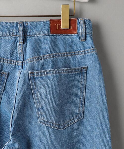 Lepidos(レピドス)の「<Tach clothing>PALMA ラッフル デニムパンツ -ウォッシャブル-(デニムパンツ・レディース・ライトブルー・S/M/L)」の6枚目の写真