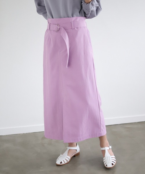 激安の ベルト付タイトスカート ウエストゴム 手洗い可能 スカート Slobe Iena スローブイエナ のファッション 限定販売品 Arenatheatre Net