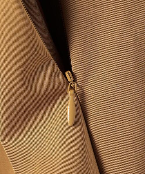 スティーブンアランオリーブ色ロングプリーツスカート スティーブンアランオリーブ色ロングプリーツスカート