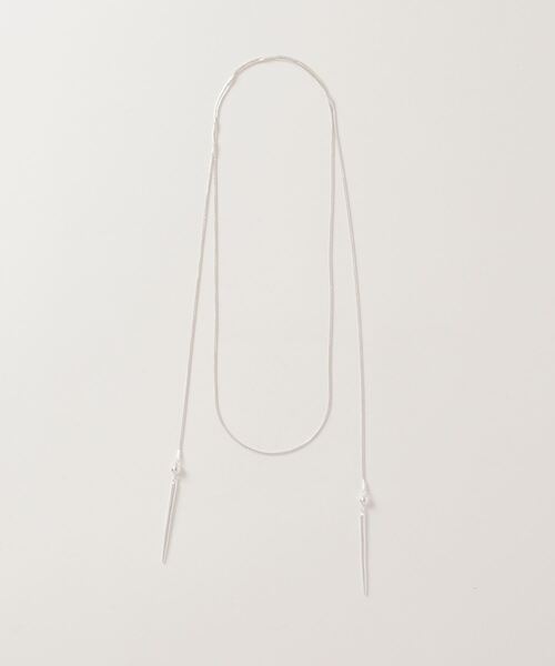 アクセサリー CLANE LONG DROP LINE NECKLESS CLANE（クラネ）の「LONG DROP LINE NECKLESS（ネックレス