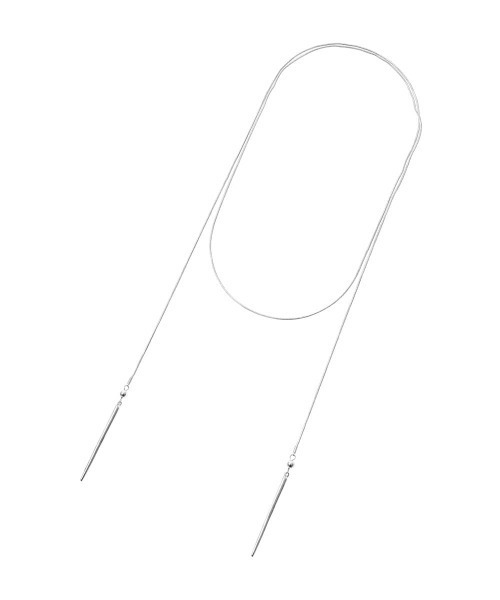 アクセサリー CLANE LONG DROP LINE NECKLESS CLANE（クラネ）の「LONG DROP LINE NECKLESS（ネックレス