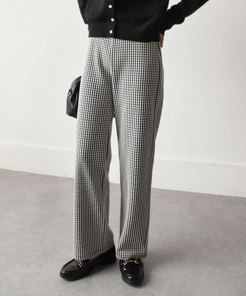 Chillfar(チルファー)の「カットジャガードパンツ(その他パンツ・レディース・ブラック/ベージュ/パープル/オレンジ/ブルー/グリーン/ブラック系/グリーン系・MEDIUM/LARGE)」の3枚目の写真