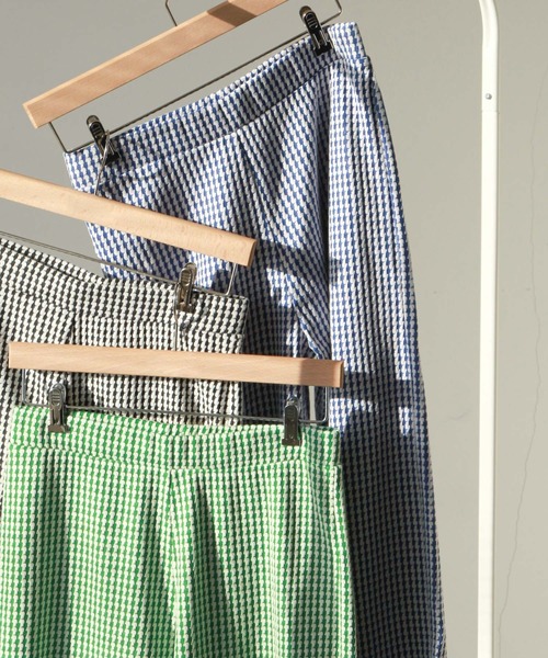 Chillfar(チルファー)の「カットジャガードパンツ(その他パンツ・レディース・ブラック/ベージュ/パープル/オレンジ/ブルー/グリーン/ブラック系/グリーン系・MEDIUM/LARGE)」の9枚目の写真